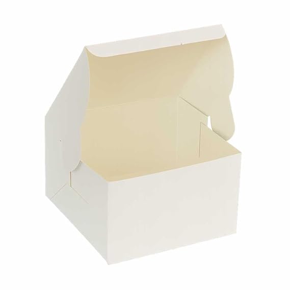5x5x4 inch White - Pack of 10 (Premium ITC Made)