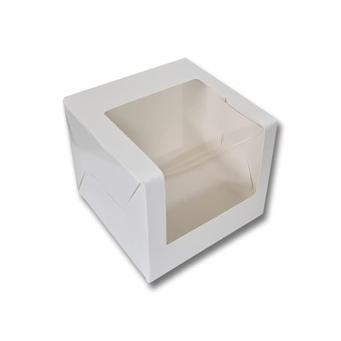 Tall Cake Box 10 x 10 x 7 inch White ( Premium ITC Made) (Pack of 10)