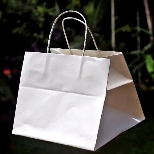 11 x 11 x 8 inch- Pack of 10 (White)