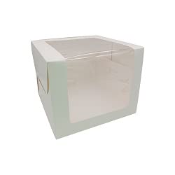 Tall Cake Box 10 x 10 x 7 inch White ( Premium ITC Made) (Pack of 10)
