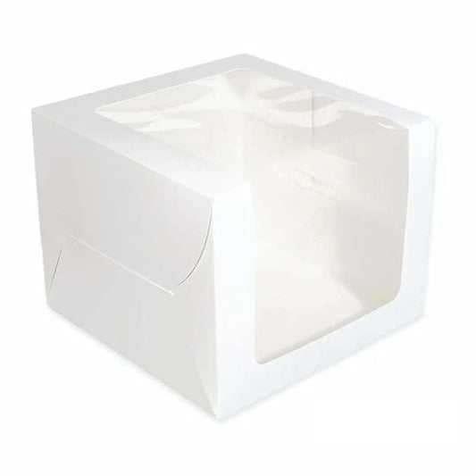 Tall Cake Box 10 x 10 x 7 inch White ( Premium ITC Made) (Pack of 10)
