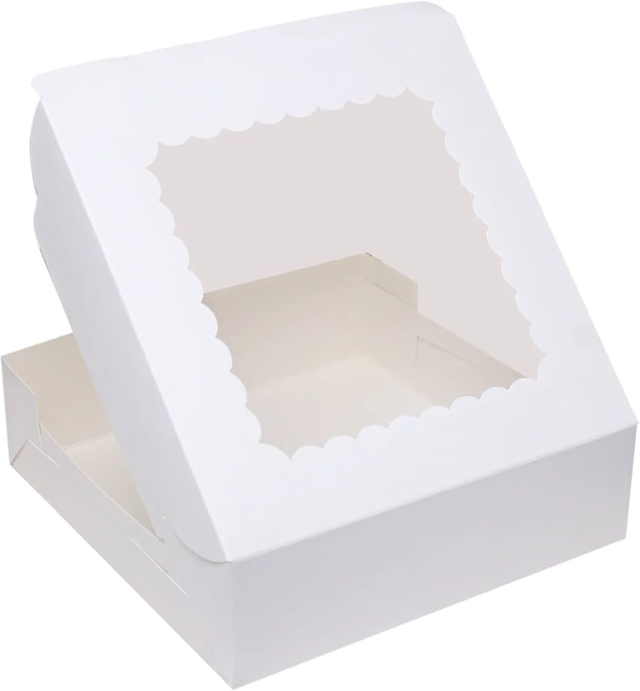 Brownie Box For 9 pcs (Pack of 10)