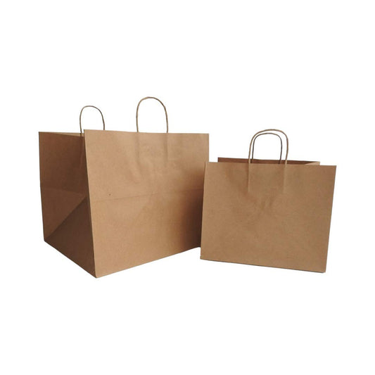 11 x 11 x 8 inch- Pack of 10 (Brown)