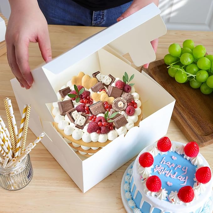 12x12x5 inch White- Pack of 10 (Premium ITC Made)