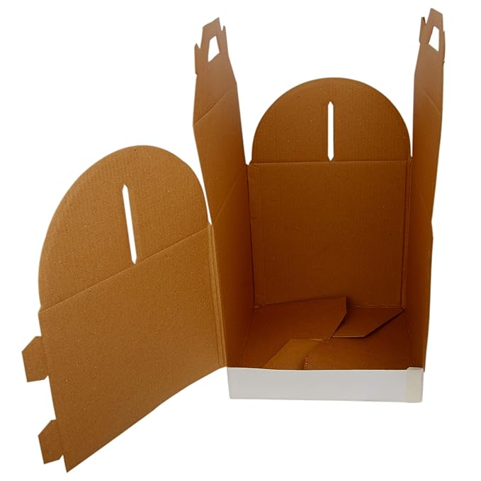 Tier Cake Box 12x12x14 inch White (Premium Corrugated Quality) (Pack of 10)