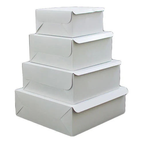 12x12x5 inch White- Pack of 10 (Premium ITC Made)