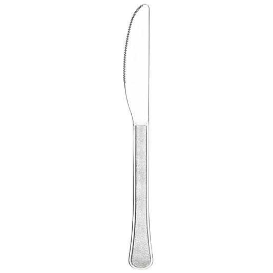 Plastic knife (Transparent) (Pack of 100)